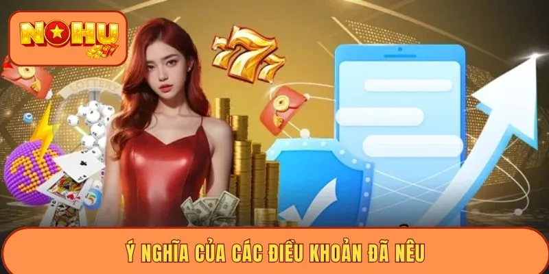 Ý nghĩa của các điều khoản đã nêu Ý nghĩa của các điều khoản đã nêu